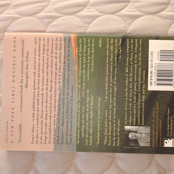 2/$12 Book Under the Tuscan Sun by Frances Mayes - Picture 2 of 3